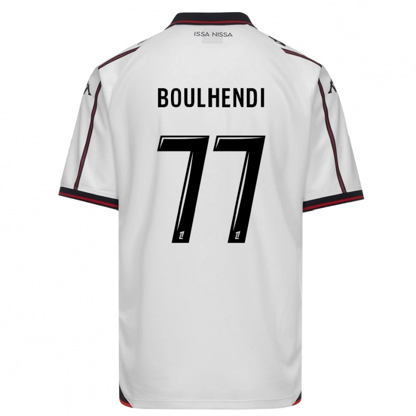 Danxen Kinder Teddy Boulhendi #77 Schwarz Weiß Auswärtstrikot Trikot 2026/27 T-Shirt