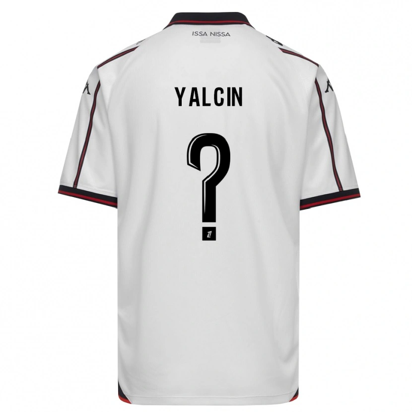 Danxen Kinder Noah Yalcin #0 Schwarz Weiß Auswärtstrikot Trikot 2026/27 T-Shirt