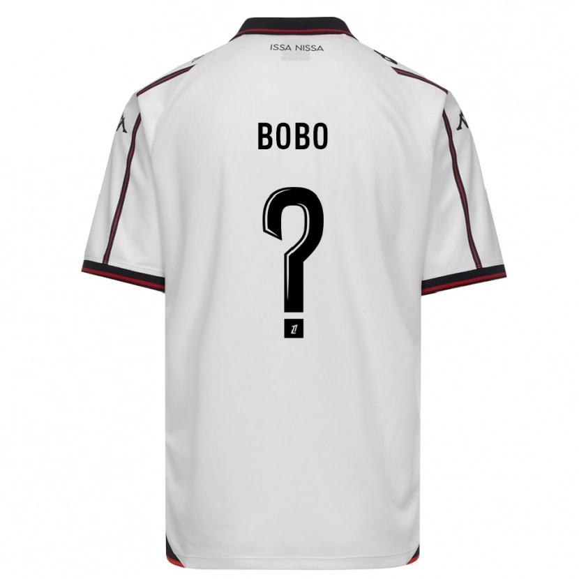 Danxen Kinder Ethan Bobo #0 Schwarz Weiß Auswärtstrikot Trikot 2026/27 T-Shirt