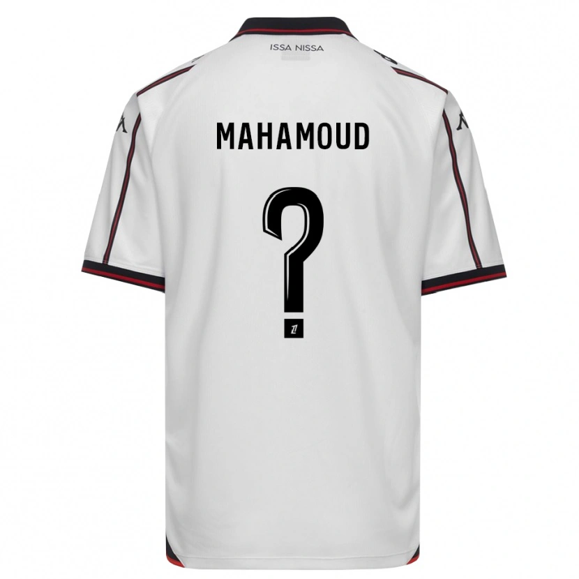 Danxen Kinder Abdourazak Mahamoud #0 Schwarz Weiß Auswärtstrikot Trikot 2026/27 T-Shirt