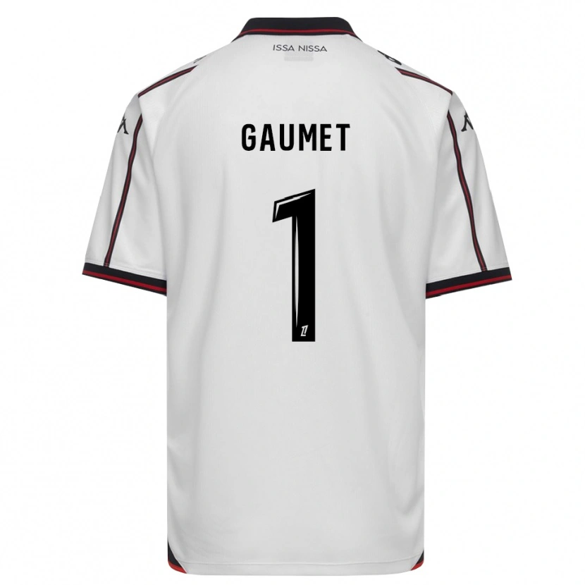 Danxen Kinder Noa Gaumet #1 Schwarz Weiß Auswärtstrikot Trikot 2026/27 T-Shirt