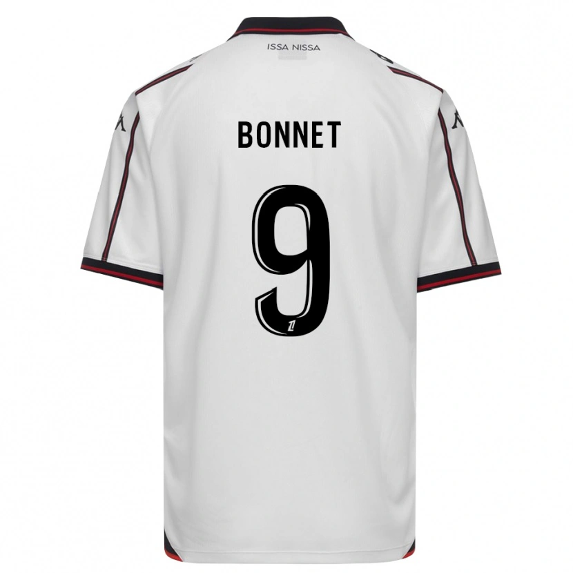 Danxen Kinder Thomas Bonnet #9 Schwarz Weiß Auswärtstrikot Trikot 2026/27 T-Shirt
