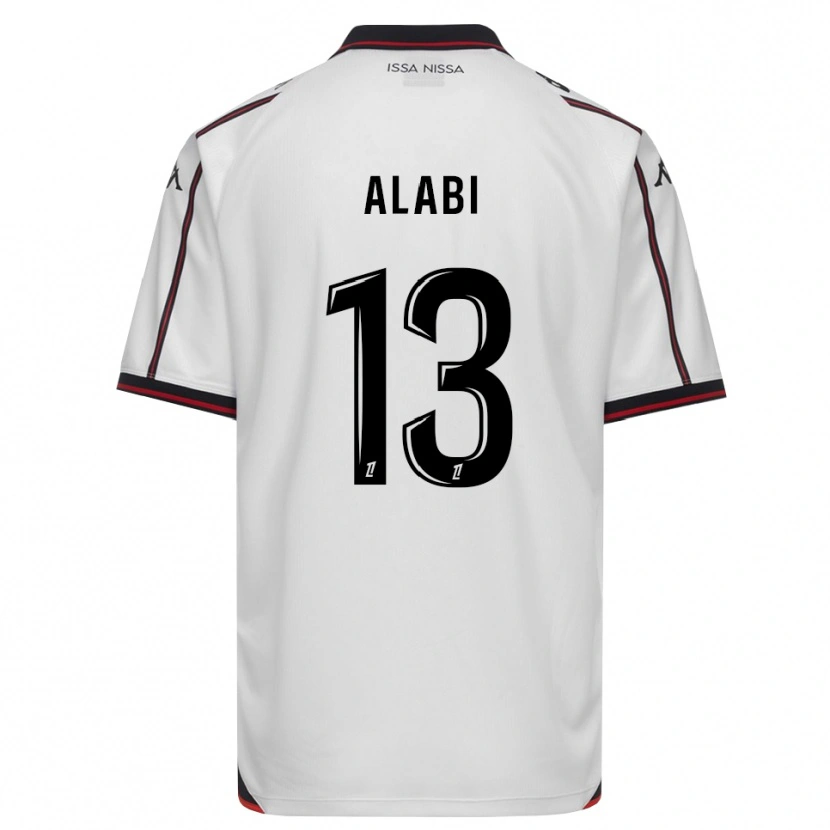 Danxen Kinder Kayyum Alabi #13 Schwarz Weiß Auswärtstrikot Trikot 2026/27 T-Shirt