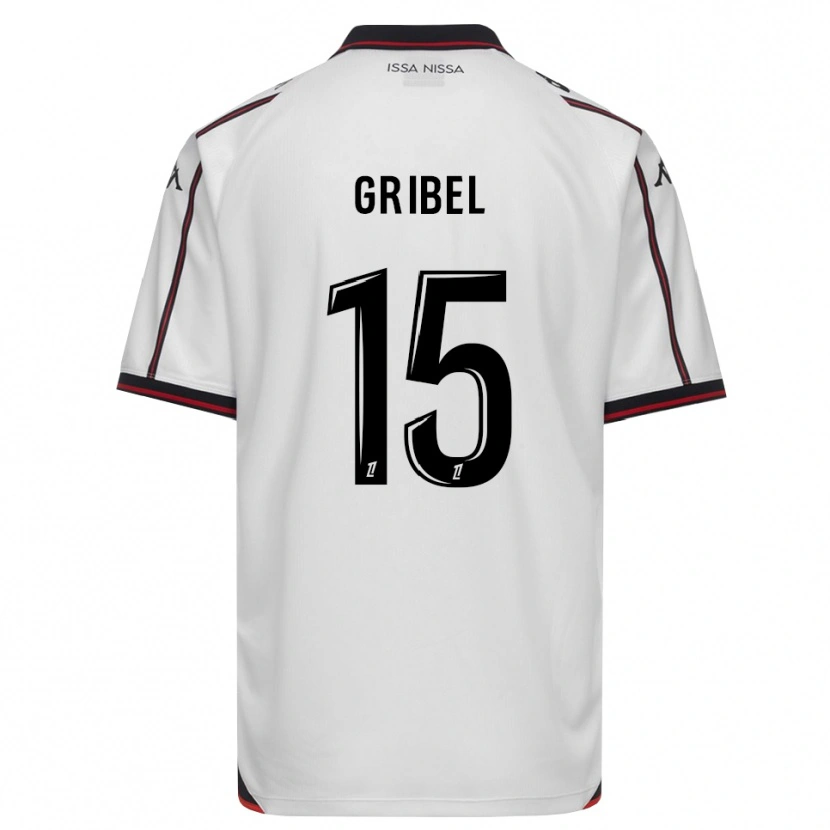 Danxen Kinder Naomie Gribel #15 Schwarz Weiß Auswärtstrikot Trikot 2026/27 T-Shirt