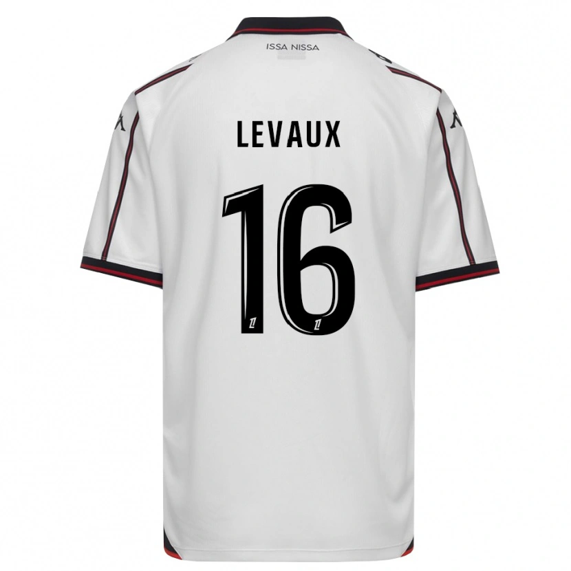 Danxen Kinder Lana Levaux #16 Schwarz Weiß Auswärtstrikot Trikot 2026/27 T-Shirt