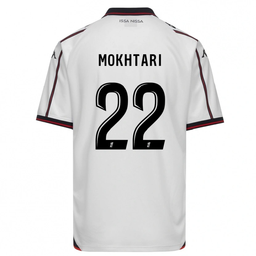 Danxen Kinder Jade Mokhtari #22 Schwarz Weiß Auswärtstrikot Trikot 2026/27 T-Shirt