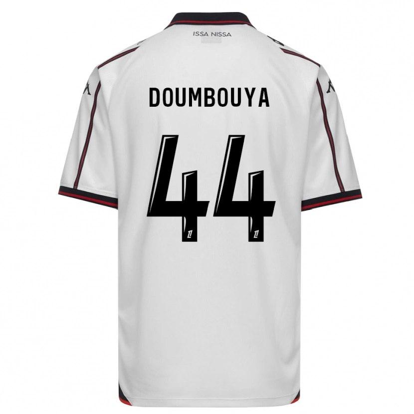 Danxen Kinder Amidou Doumbouya #44 Schwarz Weiß Auswärtstrikot Trikot 2026/27 T-Shirt
