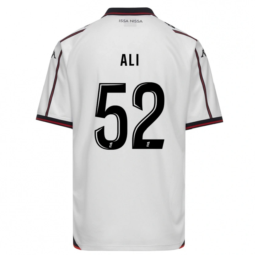 Danxen Kinder Kéfren Ali #52 Schwarz Weiß Auswärtstrikot Trikot 2026/27 T-Shirt