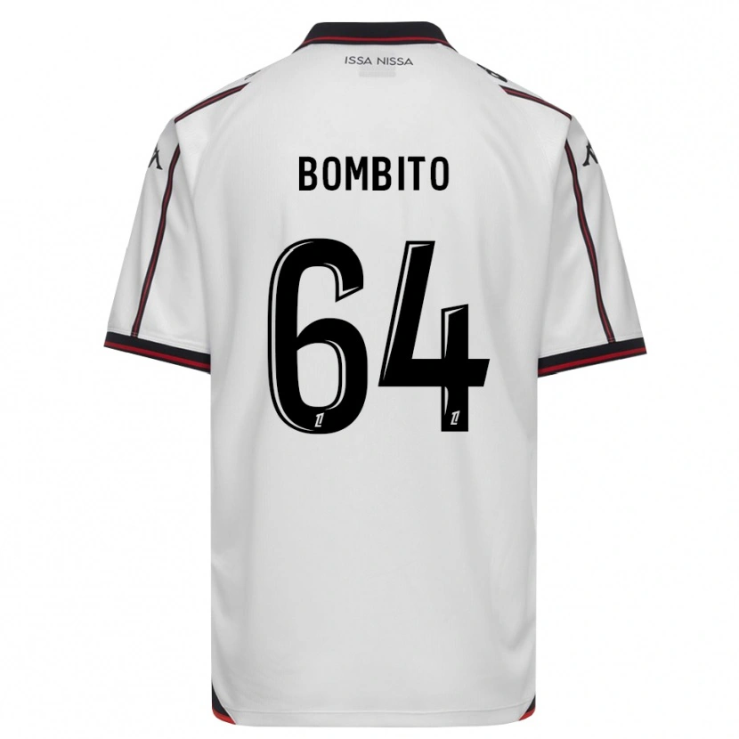 Danxen Kinder Moïse Bombito #64 Schwarz Weiß Auswärtstrikot Trikot 2026/27 T-Shirt