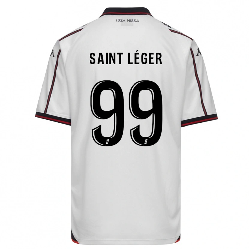 Danxen Kinder Maureen Saint Léger #99 Schwarz Weiß Auswärtstrikot Trikot 2026/27 T-Shirt