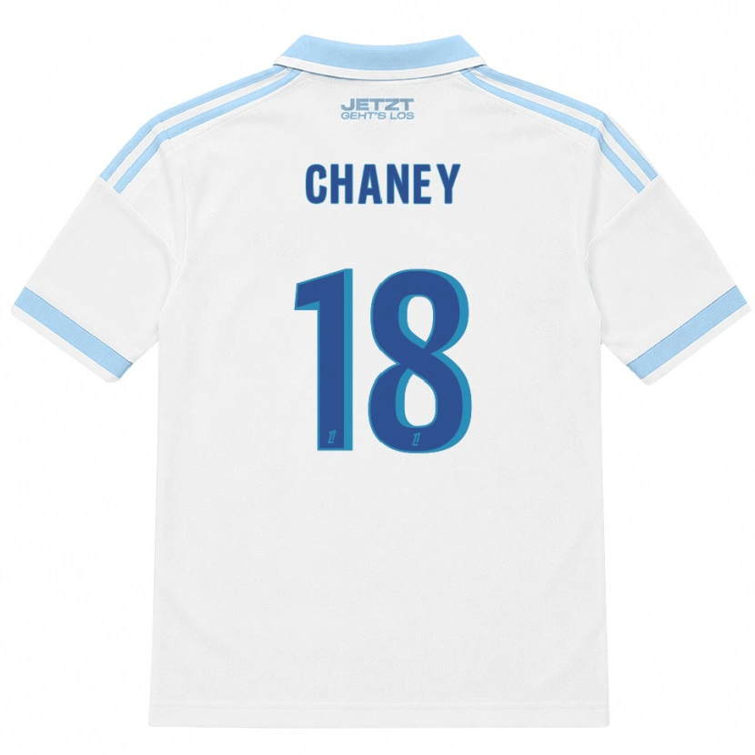 Danxen Kinder Amanda Chaney #18 Hellblau Weiß Rot Auswärtstrikot Trikot 2026/27 T-Shirt