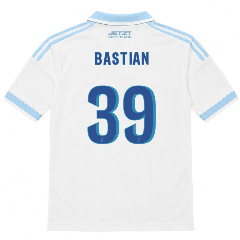 Danxen Kinder Maxime Bastian #39 Hellblau Weiß Rot Auswärtstrikot Trikot 2026/27 T-Shirt