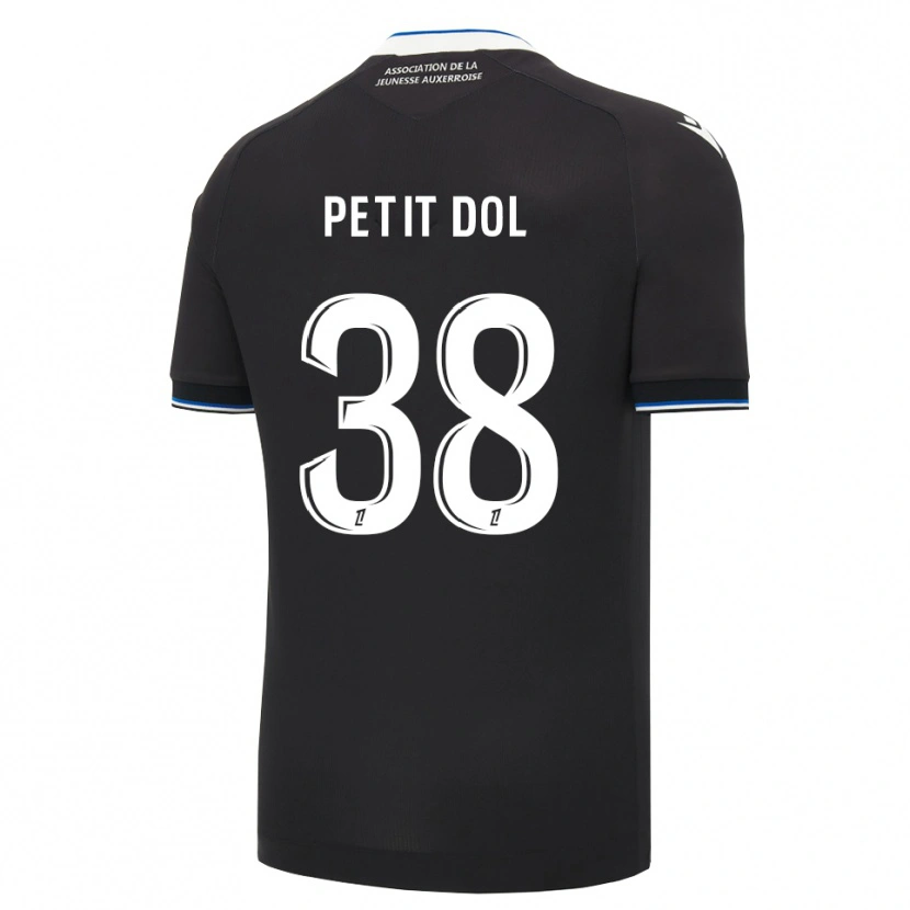Danxen Kinder Alvin Petit Dol #38 Schwarz Blau Weiß Auswärtstrikot Trikot 2026/27 T-Shirt
