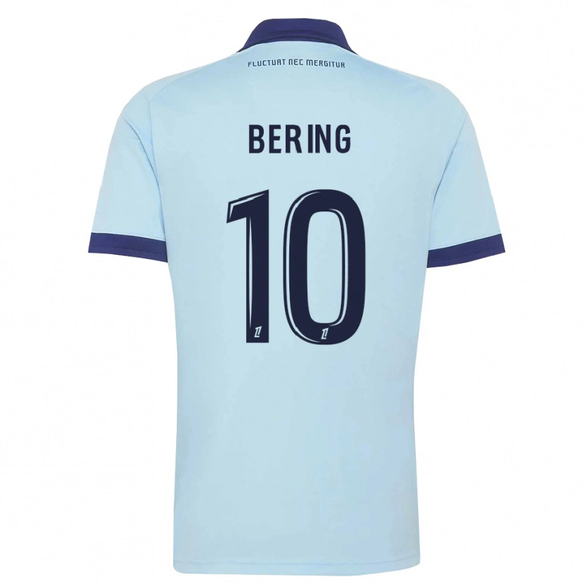 Danxen Kinder Aymerick Bering #10 Kornblumenblau Schwarz Auswärtstrikot Trikot 2026/27 T-Shirt