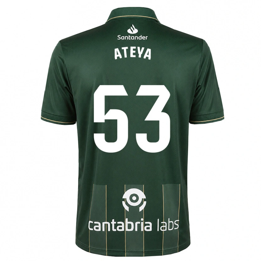 Danxen Kinder Belal Ateya #53 Dunkelgrauweiß Auswärtstrikot Trikot 2026/27 T-Shirt