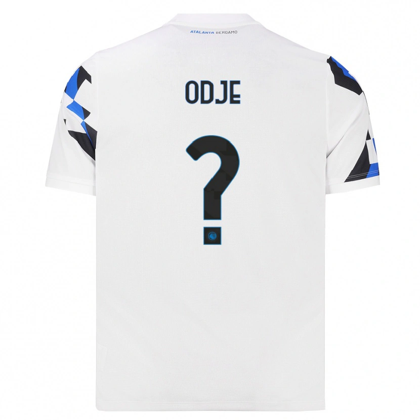 Danxen Kinder Jeff Odje #0 Weiß Rot Blau Auswärtstrikot Trikot 2026/27 T-Shirt