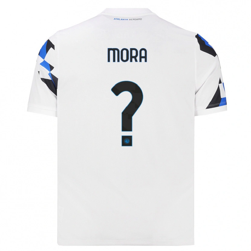Danxen Kinder Christian Mora #0 Weiß Rot Blau Auswärtstrikot Trikot 2026/27 T-Shirt