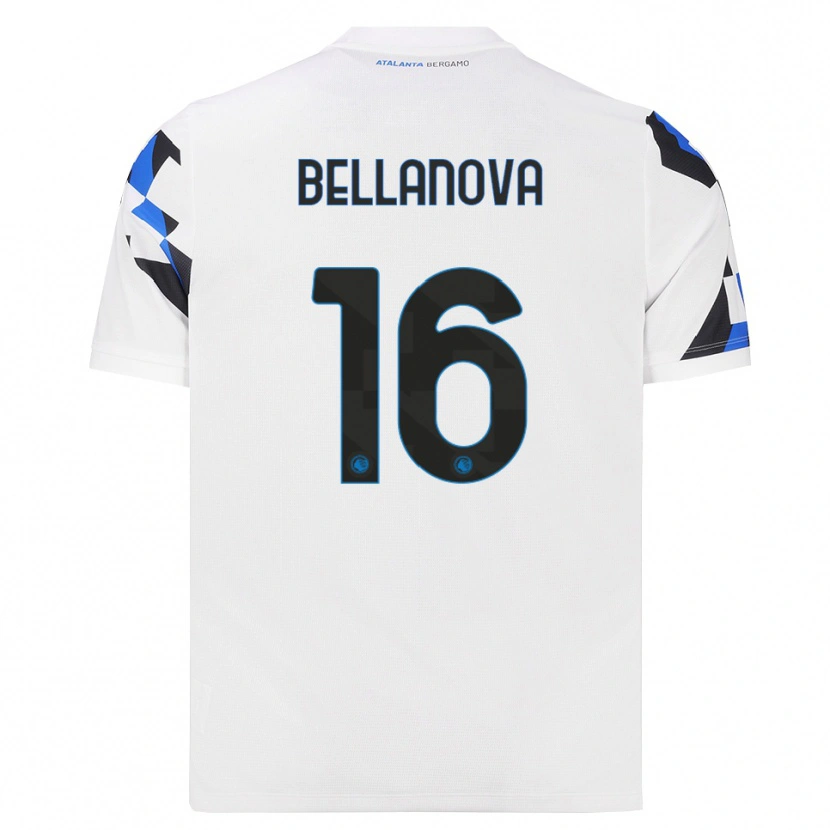 Danxen Kinder Raoul Bellanova #16 Weiß Rot Blau Auswärtstrikot Trikot 2026/27 T-Shirt