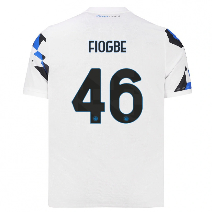 Danxen Kinder Candas Fiogbe #46 Weiß Rot Blau Auswärtstrikot Trikot 2026/27 T-Shirt