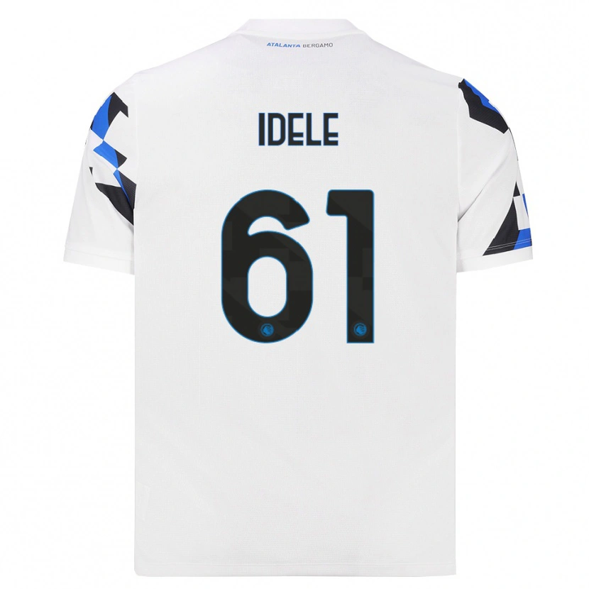 Danxen Kinder Javison Idele #61 Weiß Rot Blau Auswärtstrikot Trikot 2026/27 T-Shirt