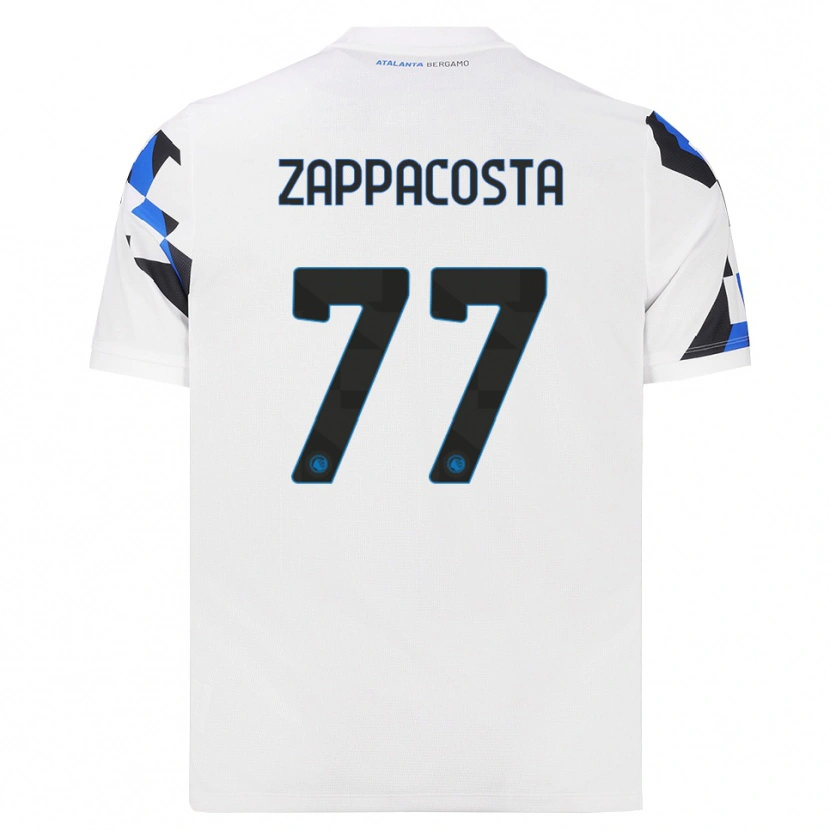 Danxen Kinder Davide Zappacosta #77 Weiß Rot Blau Auswärtstrikot Trikot 2026/27 T-Shirt