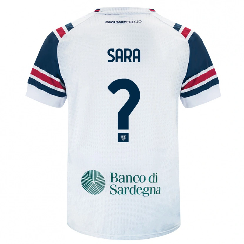 Danxen Kinder Riccardo Sara #0 Weiß Rot Grün Auswärtstrikot Trikot 2026/27 T-Shirt