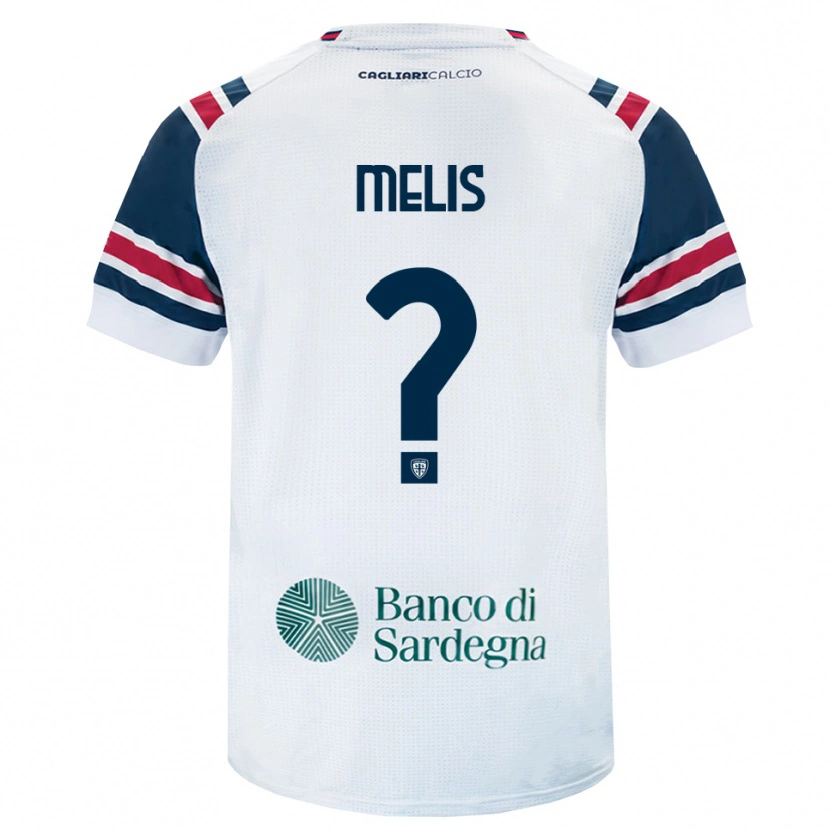 Danxen Kinder Gabriele Melis #0 Weiß Rot Grün Auswärtstrikot Trikot 2026/27 T-Shirt