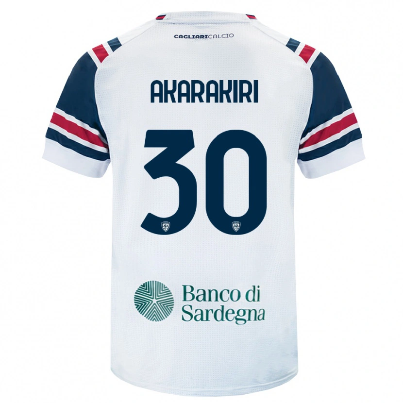 Danxen Kinder Demi Akarakiri #30 Weiß Rot Grün Auswärtstrikot Trikot 2026/27 T-Shirt