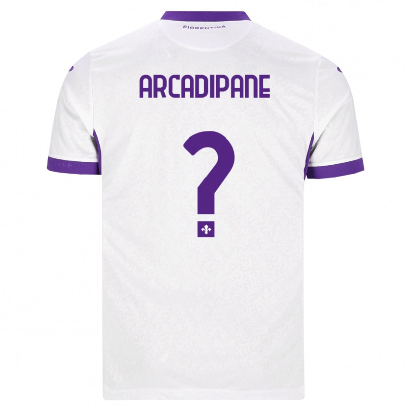 Danxen Kinder Guglielmo Arcadipane #0 Weiß Lila Auswärtstrikot Trikot 2026/27 T-Shirt