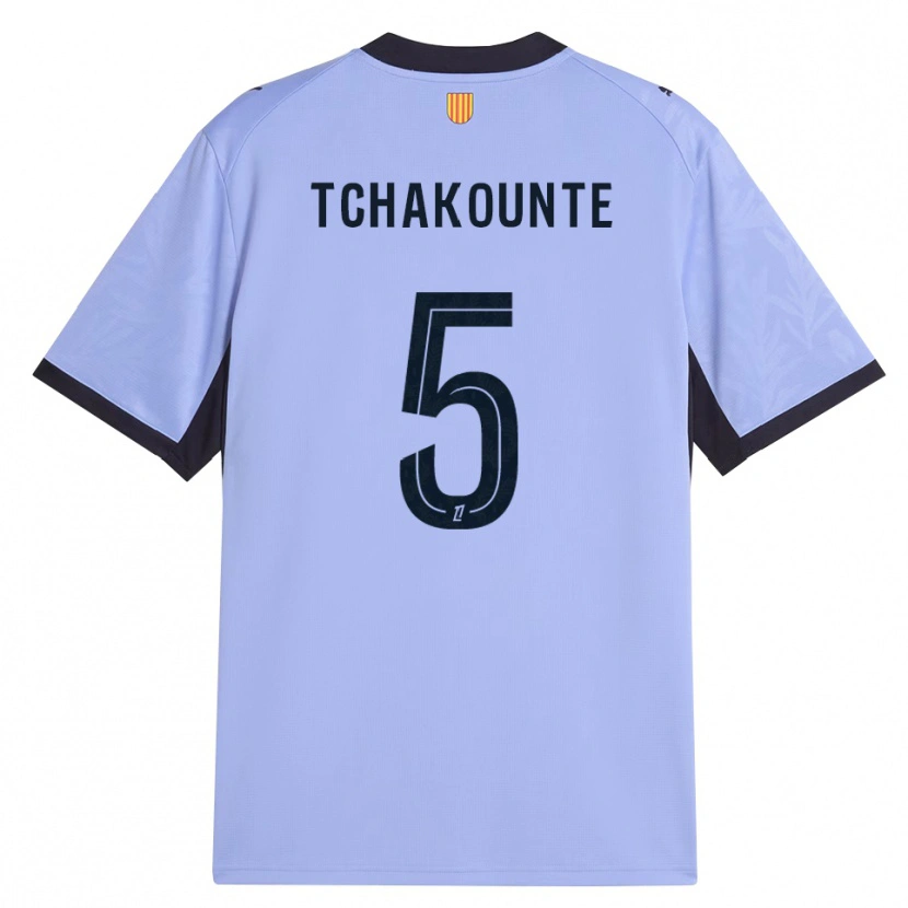 Danxen Kinder Annaëlle Tchakounté #5 Lavendelschwarz Ausweichtrikot Trikot 2026/27 T-Shirt