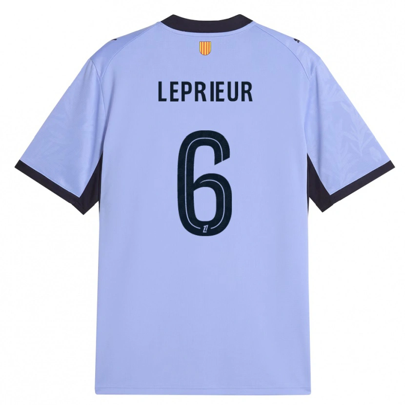 Danxen Kinder Eliott Leprieur #6 Lavendelschwarz Ausweichtrikot Trikot 2026/27 T-Shirt