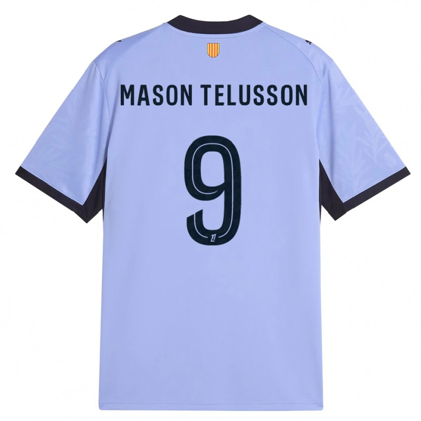 Danxen Kinder Jah-Mason Telusson #9 Lavendelschwarz Ausweichtrikot Trikot 2026/27 T-Shirt