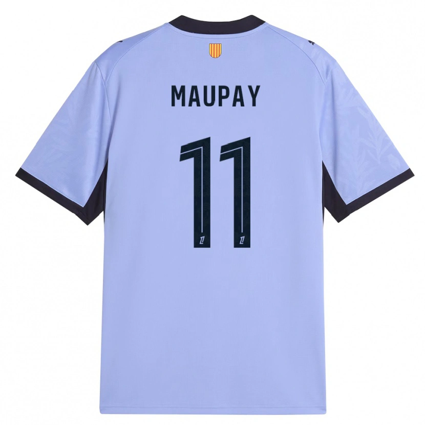 Danxen Kinder Neal Maupay #11 Lavendelschwarz Ausweichtrikot Trikot 2026/27 T-Shirt