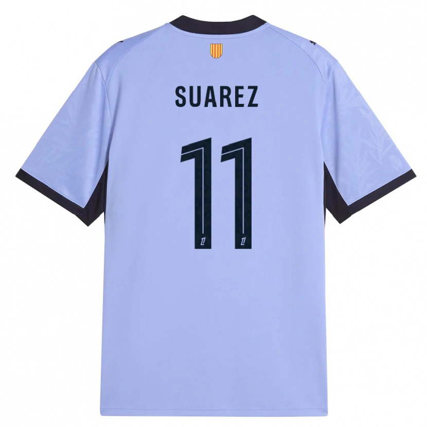 Danxen Kinder Luis Suarez #11 Lavendelschwarz Ausweichtrikot Trikot 2026/27 T-Shirt