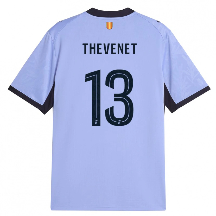 Danxen Kinder Maxence Thevenet #13 Lavendelschwarz Ausweichtrikot Trikot 2026/27 T-Shirt