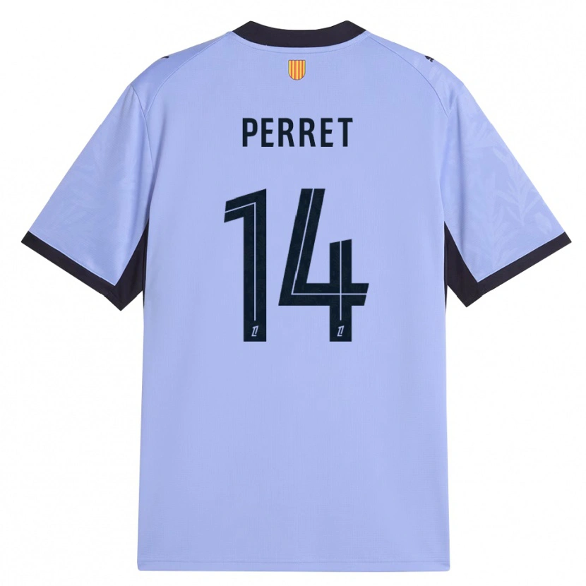 Danxen Kinder Jenny Perret #14 Lavendelschwarz Ausweichtrikot Trikot 2026/27 T-Shirt