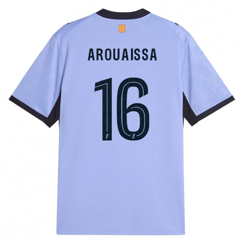 Danxen Kinder Ines Arouaissa #16 Lavendelschwarz Ausweichtrikot Trikot 2026/27 T-Shirt
