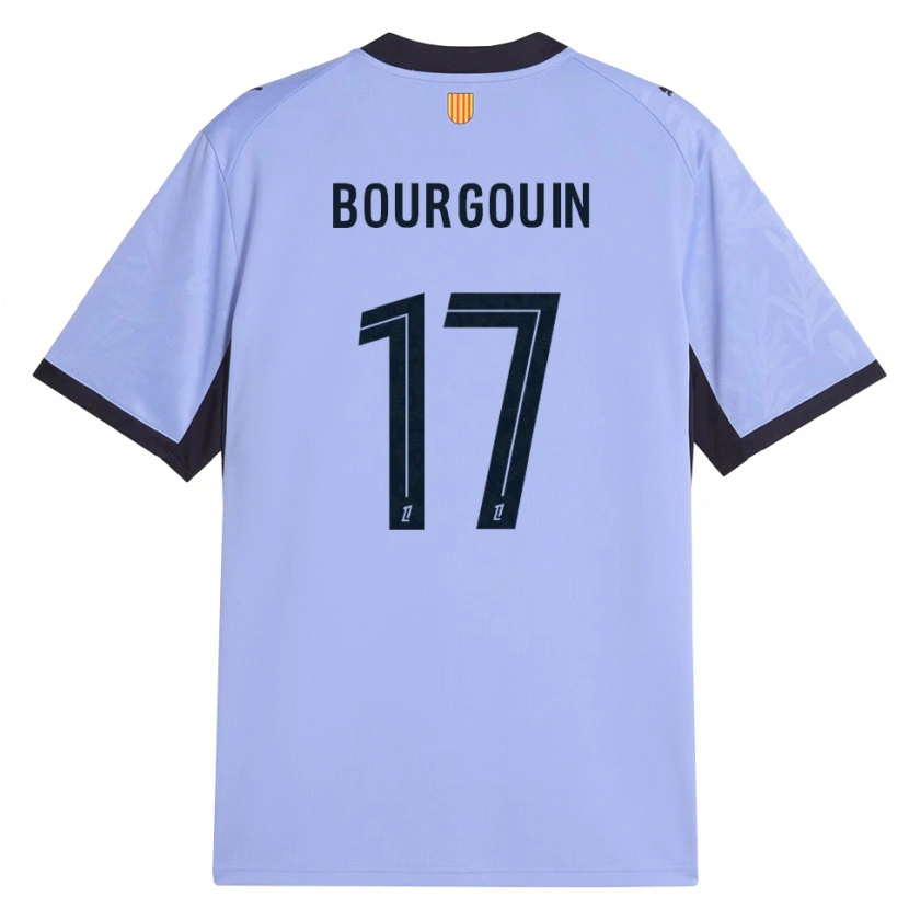 Danxen Kinder Laura Bourgouin #17 Lavendelschwarz Ausweichtrikot Trikot 2026/27 T-Shirt