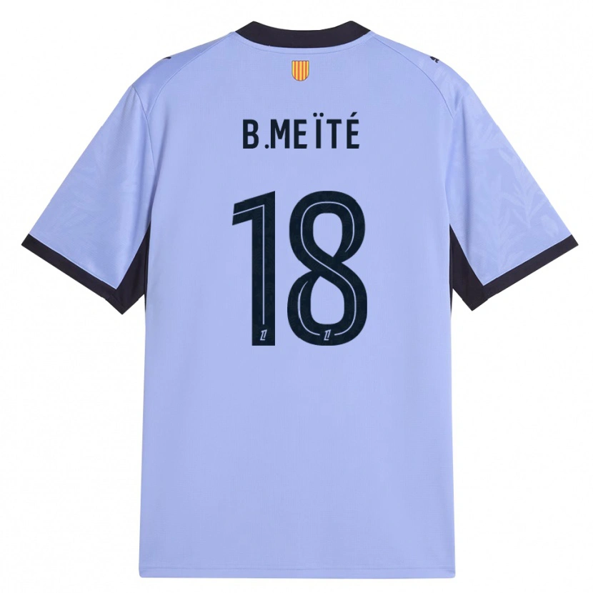Danxen Kinder Bamo Meïté #18 Lavendelschwarz Ausweichtrikot Trikot 2026/27 T-Shirt
