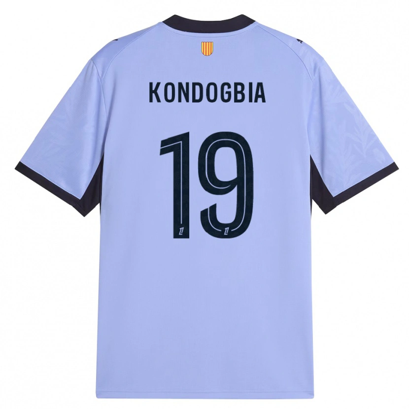 Danxen Kinder Geoffrey Kondogbia #19 Lavendelschwarz Ausweichtrikot Trikot 2026/27 T-Shirt