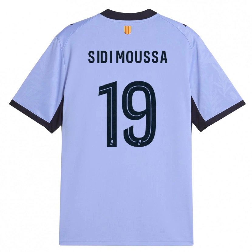 Danxen Kinder Salima Sidi Moussa #19 Lavendelschwarz Ausweichtrikot Trikot 2026/27 T-Shirt