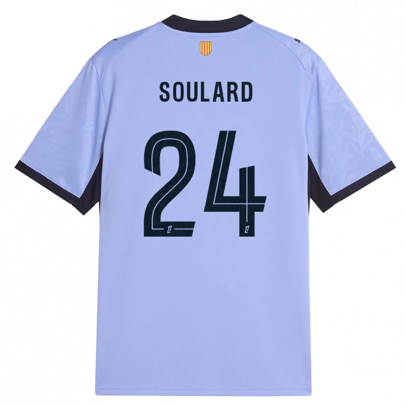 Danxen Kinder Amandine Soulard #24 Lavendelschwarz Ausweichtrikot Trikot 2026/27 T-Shirt