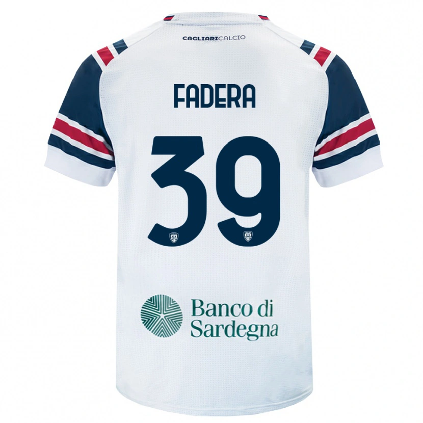 Danxen Kinder Alieu Fadera #39 Weiß Rot Grün Auswärtstrikot Trikot 2026/27 T-Shirt