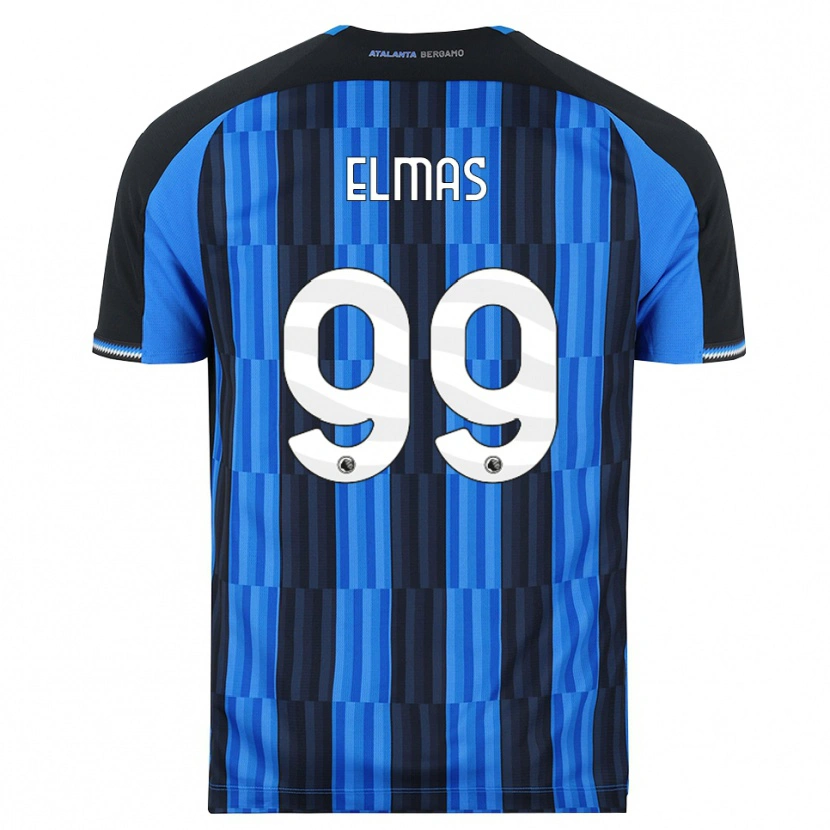 Danxen Kinder Eljif Elmas #99 Blau Schwarz Rot Heimtrikot Trikot 2026/27 T-Shirt