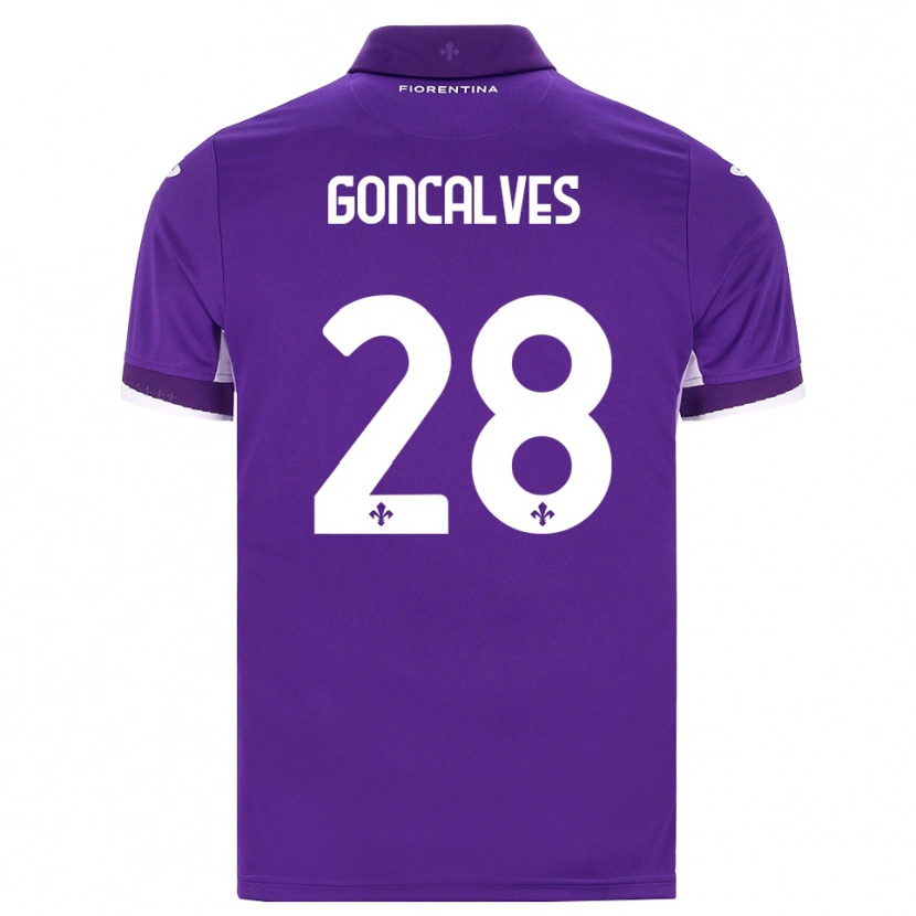 Danxen Herren Pedro Gonçalves #28 Lila Weiß Pink Heimtrikot Trikot 2026/27 T-Shirt