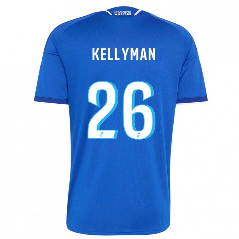 Danxen Herren Omari Kellyman #26 Königsblau Weiß Heimtrikot Trikot 2026/27 T-Shirt