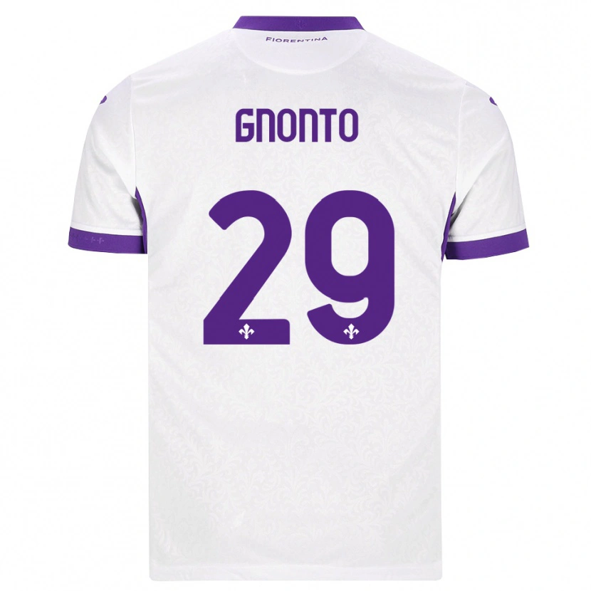 Danxen Herren Wilfried Gnonto #29 Weiß Lila Auswärtstrikot Trikot 2026/27 T-Shirt
