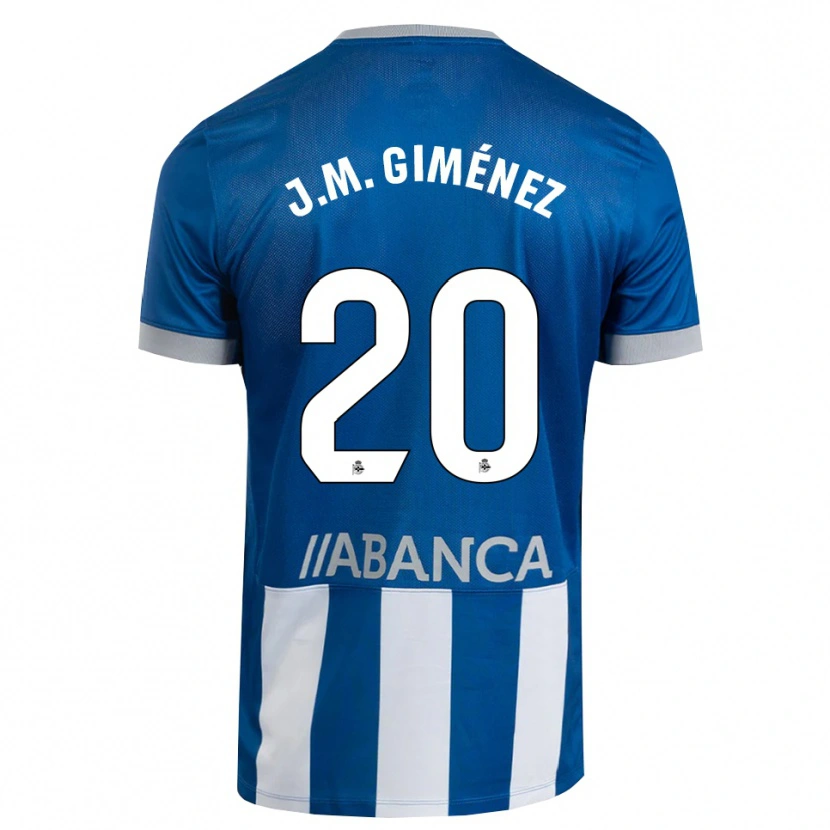 Danxen Herren José María Giménez #20 Blau Grau Weiß Heimtrikot Trikot 2026/27 T-Shirt