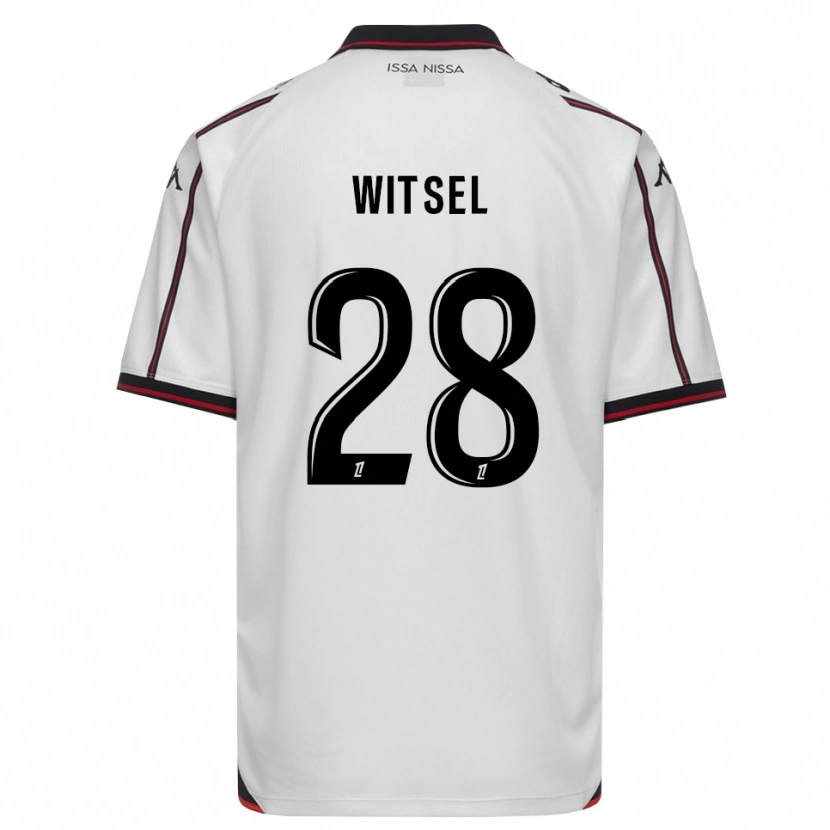 Danxen Herren Axel Witsel #28 Schwarz Weiß Auswärtstrikot Trikot 2026/27 T-Shirt