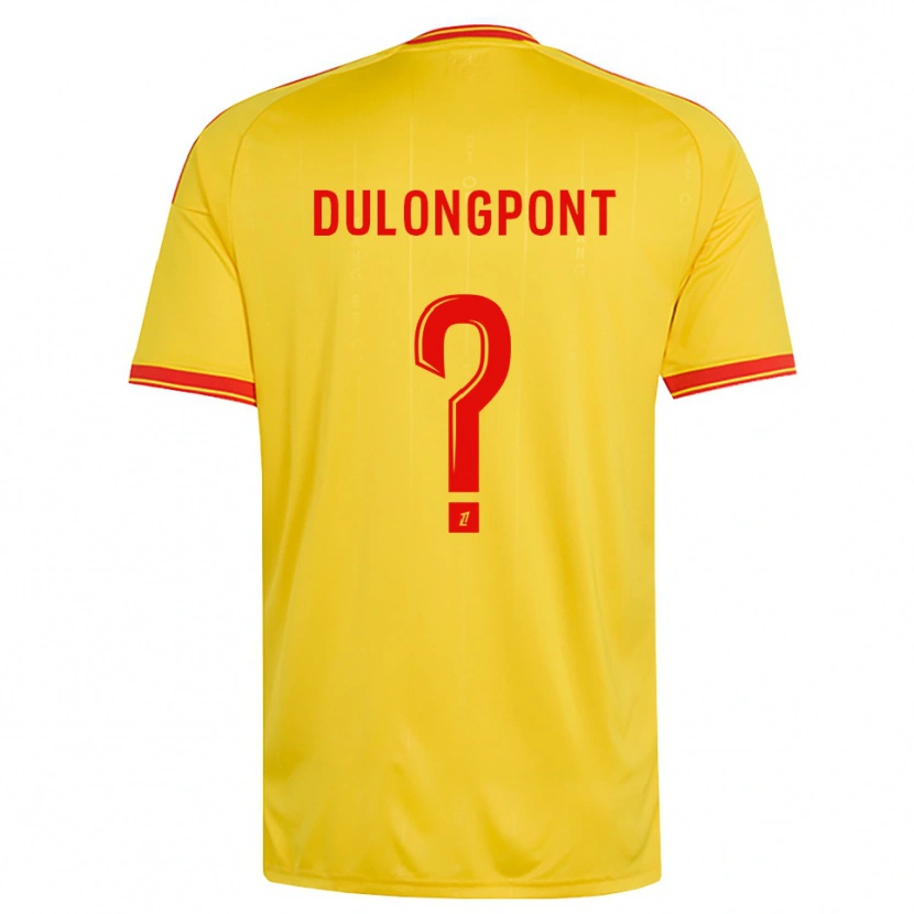 Danxen Herren Tom Dulongpont #0 Gold Orange Rot Heimtrikot Trikot 2026/27 T-Shirt